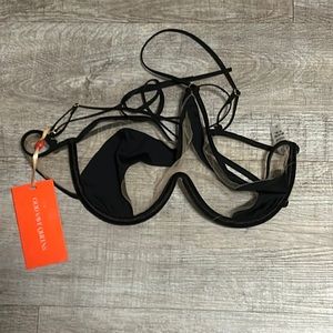 Nwt medium god saves queen bikini top